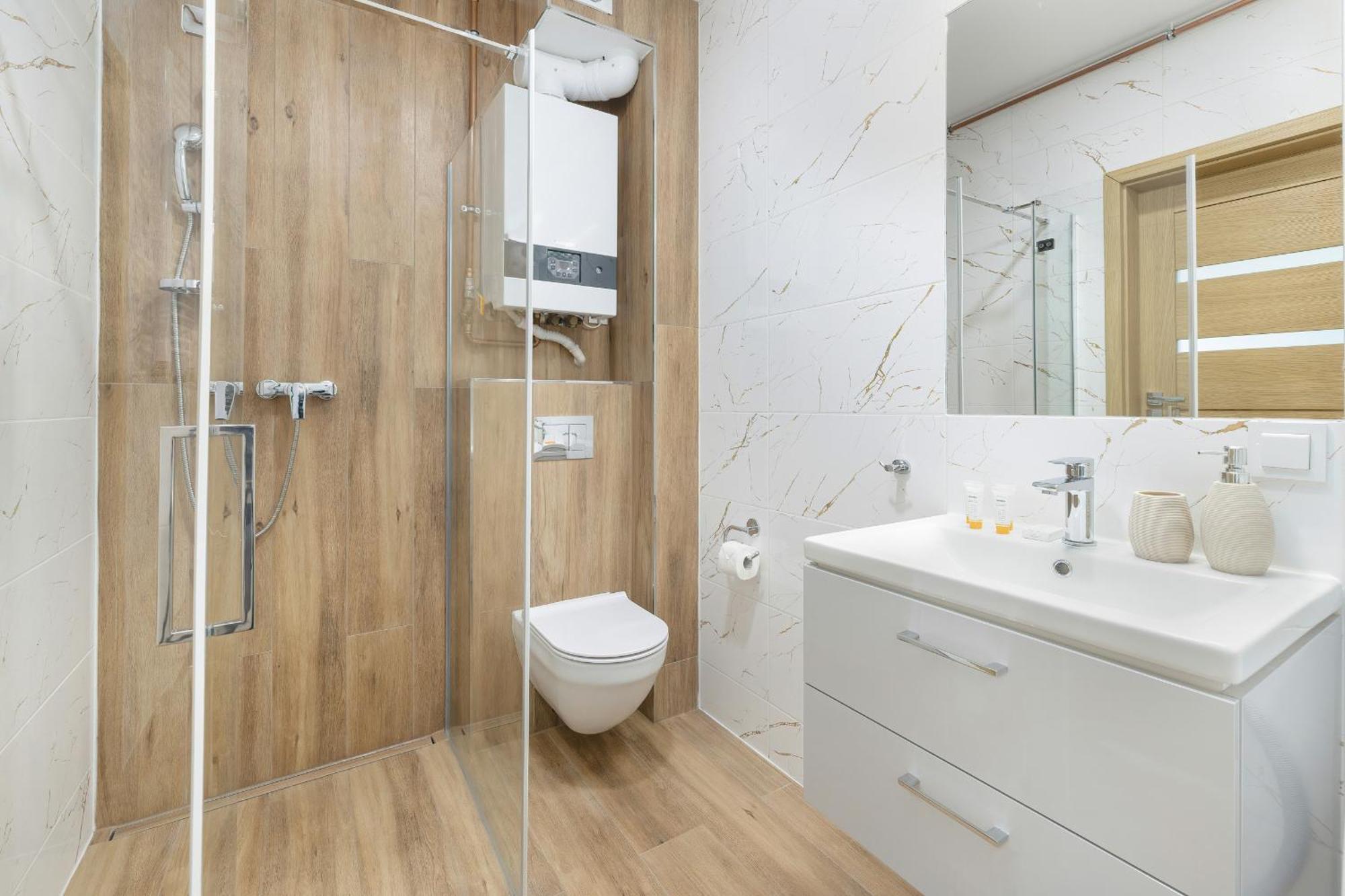 Nadmorski Apartament Z Parkingiem W Ustroniu Morskim By Noclegi Renters Ustronie Morskie Exterior photo